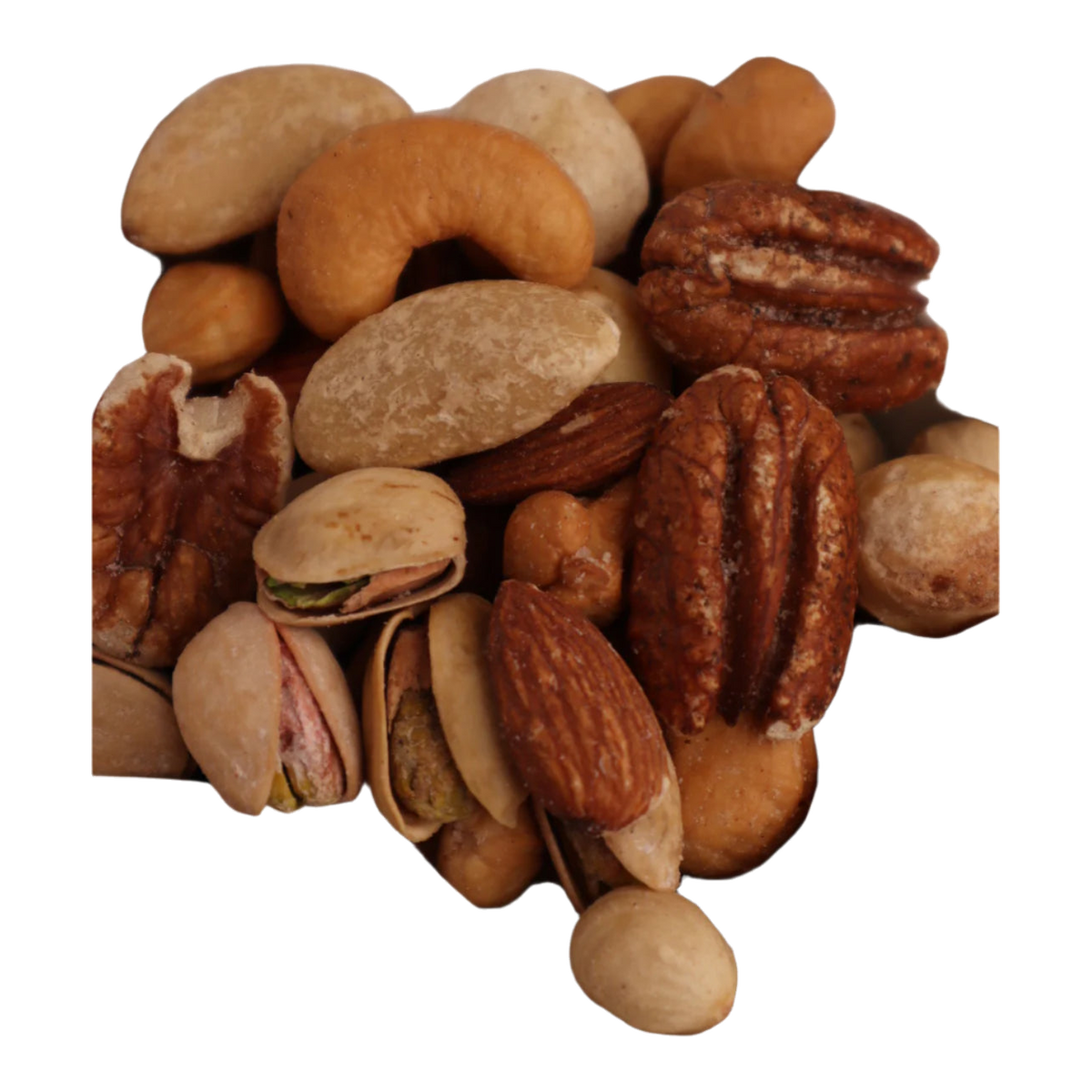 Original photo of Mixed Nuts on a transparent background