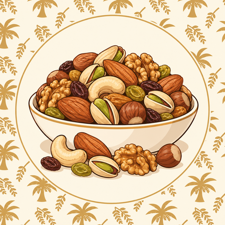 المكسرات والفواكه المجففة من ثمار العالية | Nuts & Dried Fruits
